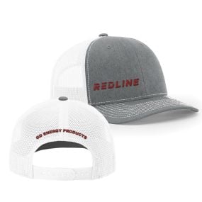 Redline Trucker Cap - Heather/White